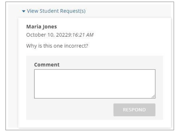 screenshot of a comment field is shown below along with a grayed-out ‘Respond’ button.