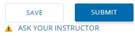 Score review with "ask your instructor" option label